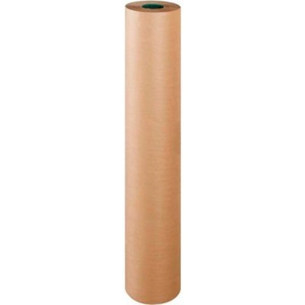 The Packaging Wholesalers Poly Coated Virgin Kraft Paper, 50 lbs., 48"W x 600'L, 1 Roll PKPPC4850